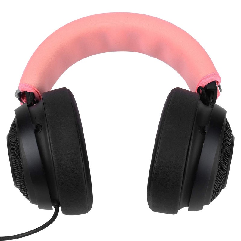 Jarmor Kraken V2 & PRO Headband Cover, JARMOR Replacement Head Band Protector with Zipper [ Easy Installation ] for Razer Kraken V2 & V2 Pro Headphones (Oval & Round Cushion) ONLY (Pink) - Image 2